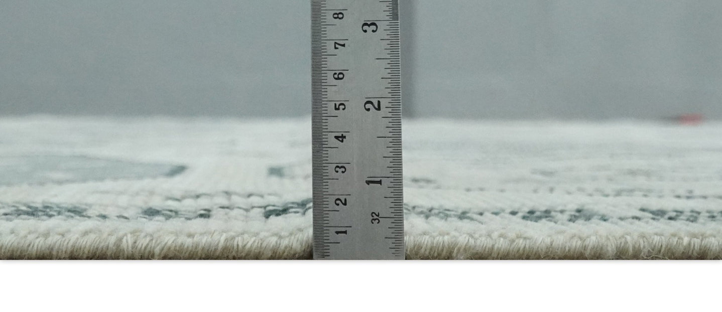 6x9, 8x10, 9x12, 10x14 and 12x15 Hand Knotted Turkish Silver, Beige and Gray Traditional Antique Persian Low Pile Area Rug | TRD2758 - The Rug Decor