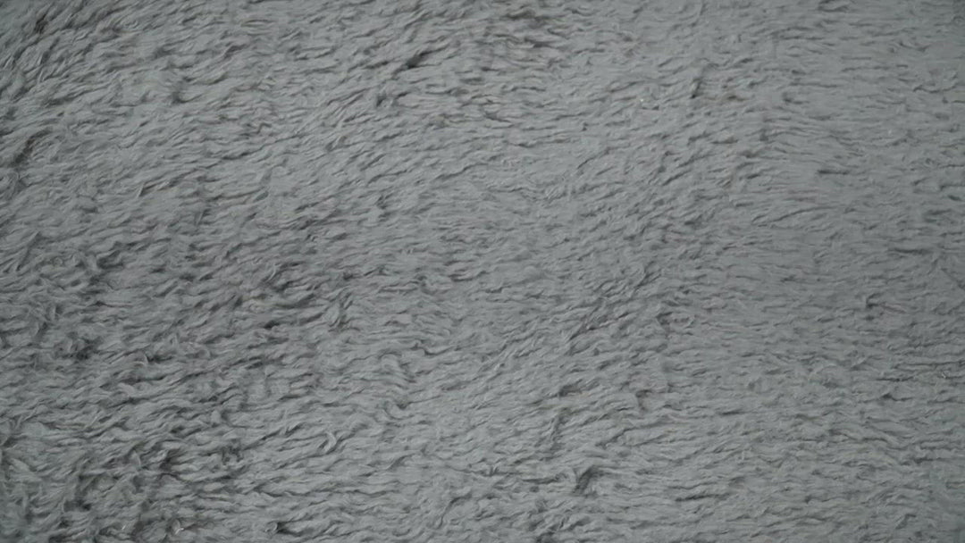 Plush Thick Beni Ourain Gray Moroccan Rug Made with fine new Zealand Custom Made Wool Area Rug