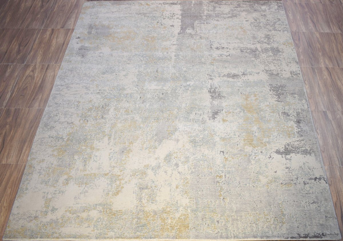 8'x 10' Rug |Modern Handmade Wool & Viscose Area Rug| The Rug Decor | TRD10091810 - The Rug Decor