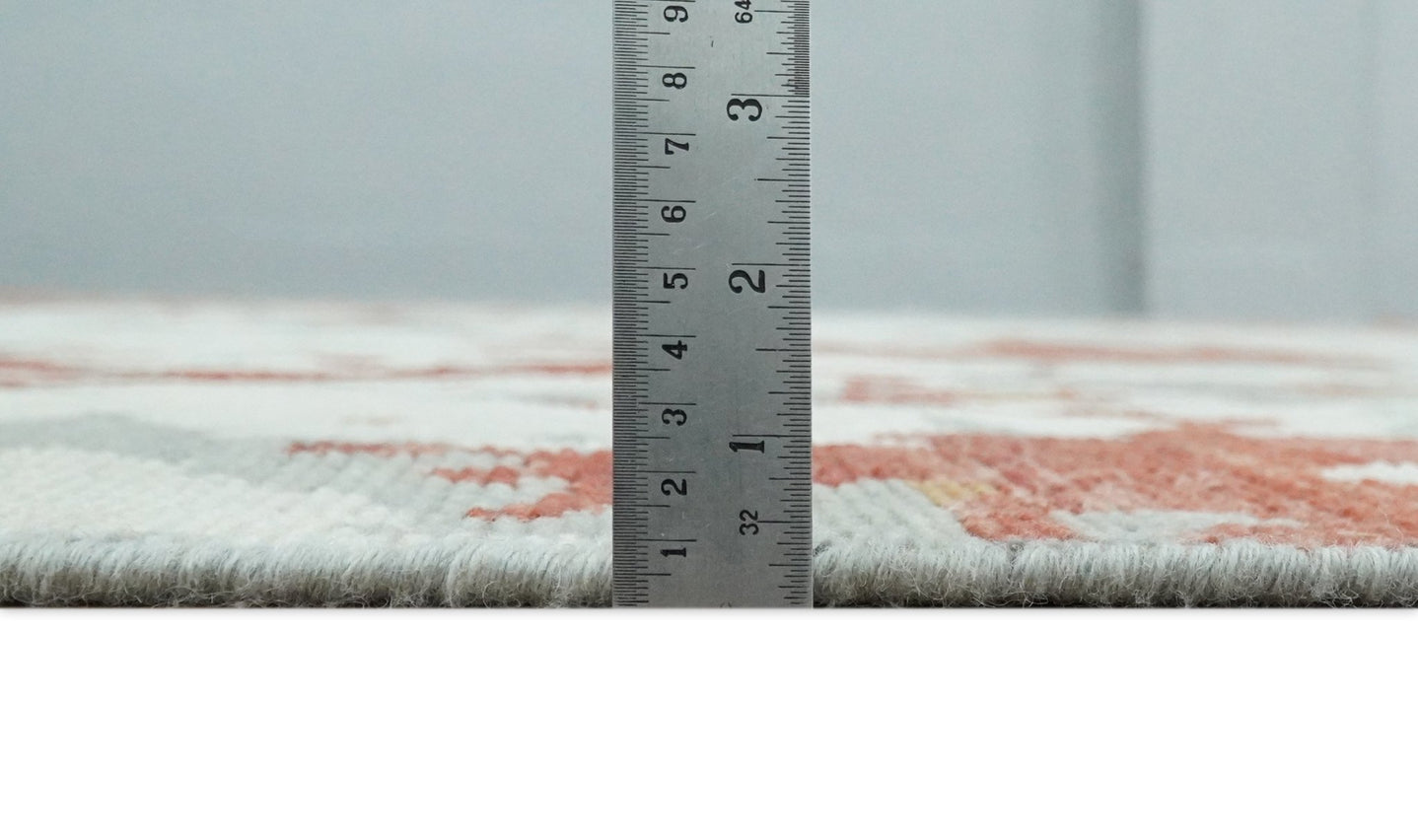 8x10 Hand Knotted Rust and Gray Modern Abstract Low Pile Contemporary Wool Rug | TRD2651 - The Rug Decor