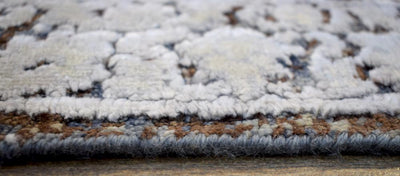 8'x10' Rug | Handmade Hand-Spun Wool and silk Area Rug | The Rug Decor | TRD1793810 - The Rug Decor
