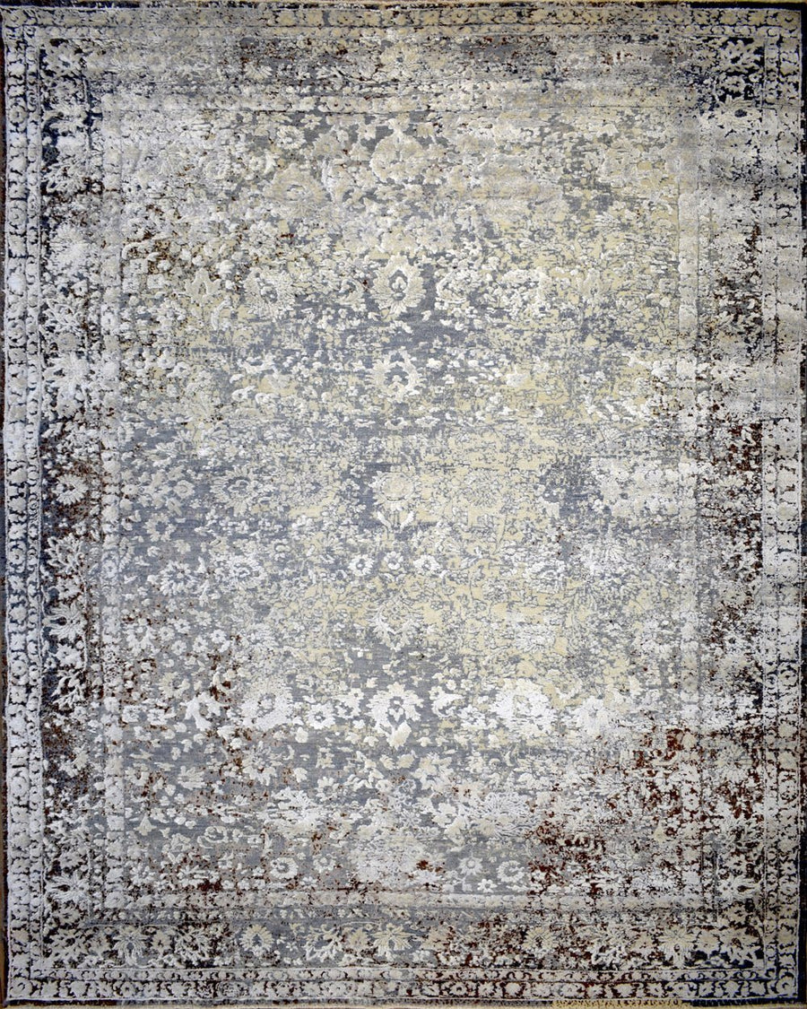 8'x10' Rug | Handmade Hand-Spun Wool and silk Area Rug | The Rug Decor | TRD1793810 - The Rug Decor