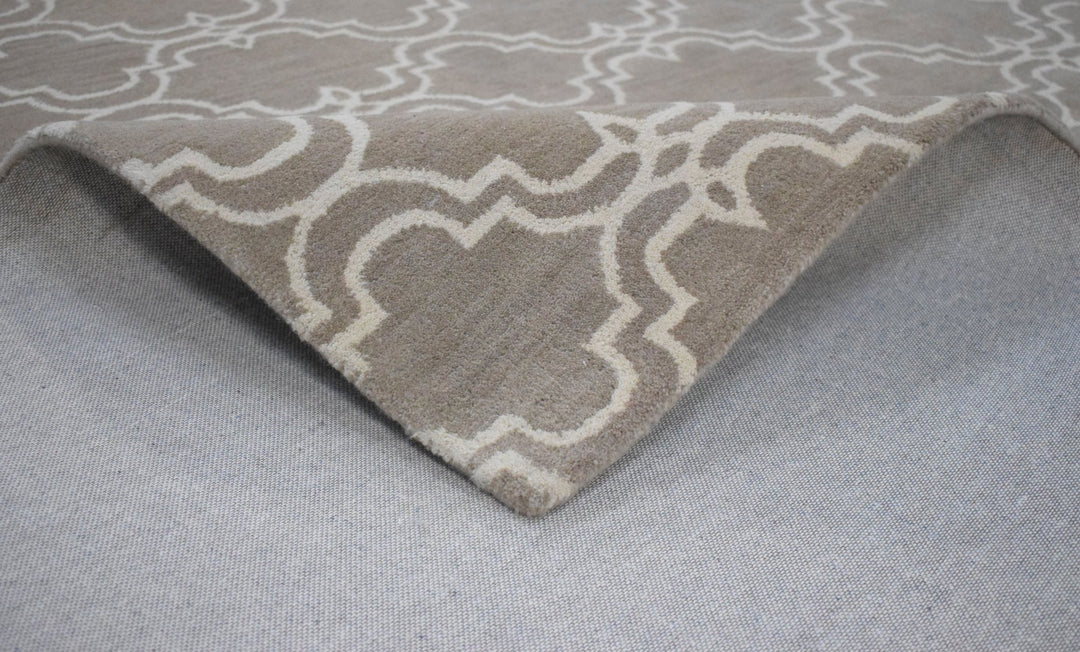 8'x10' Rug | Modern Hand Made Indian Wool Area Rug | The Rug Decor | TRD1006810 - The Rug Decor