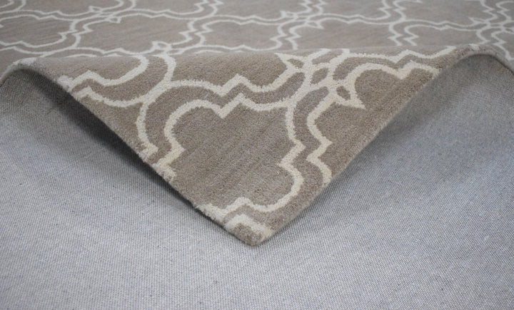 8'x10' Rug | Modern Hand Made Indian Wool Area Rug | The Rug Decor | TRD1006810 - The Rug Decor