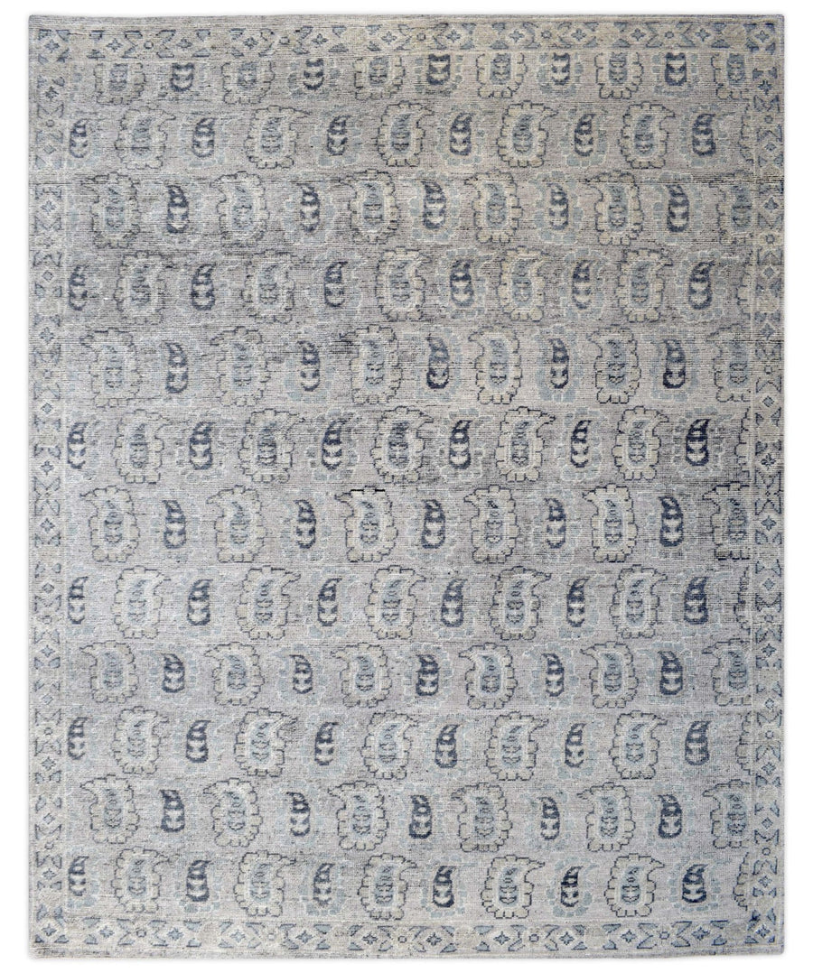8'x10' Rug | Modern Handmade Wool Area Rug | The Rug Decor |TRD2142810 - The Rug Decor