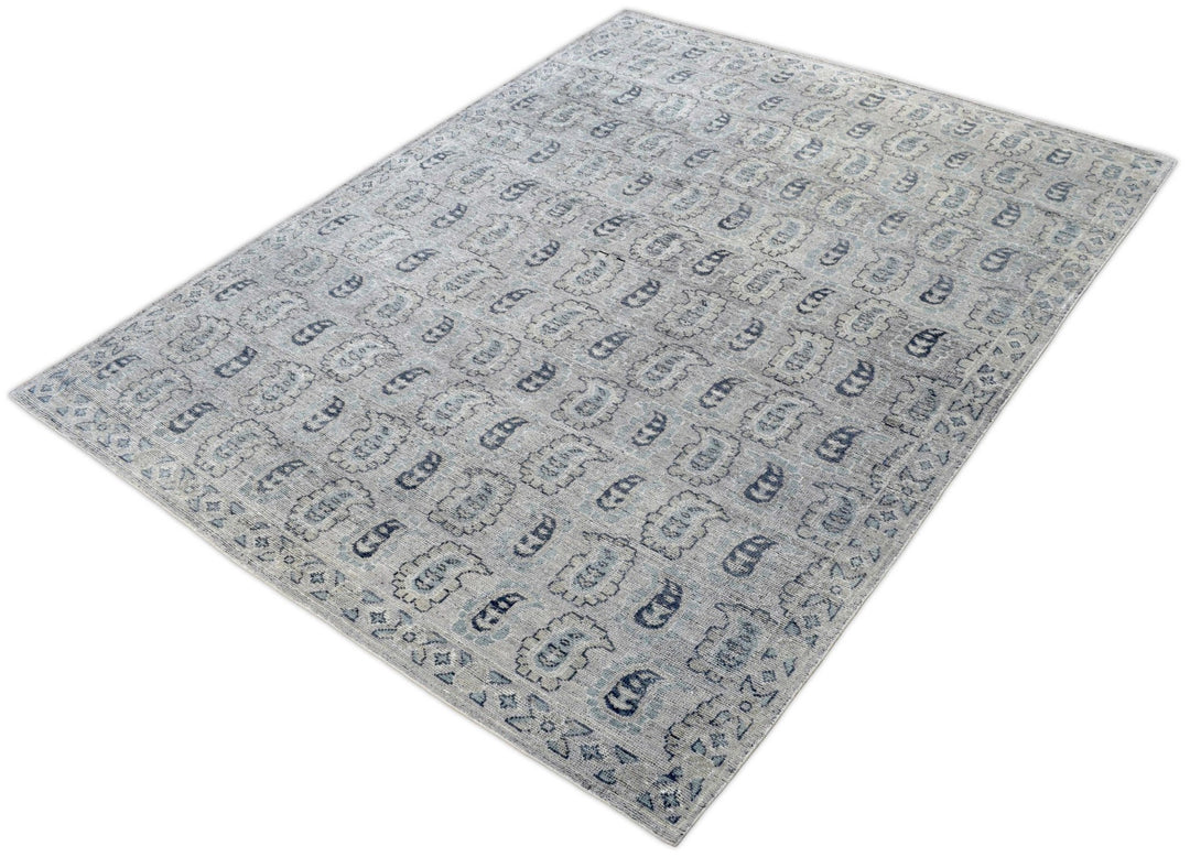 8'x10' Rug | Modern Handmade Wool Area Rug | The Rug Decor |TRD2142810 - The Rug Decor