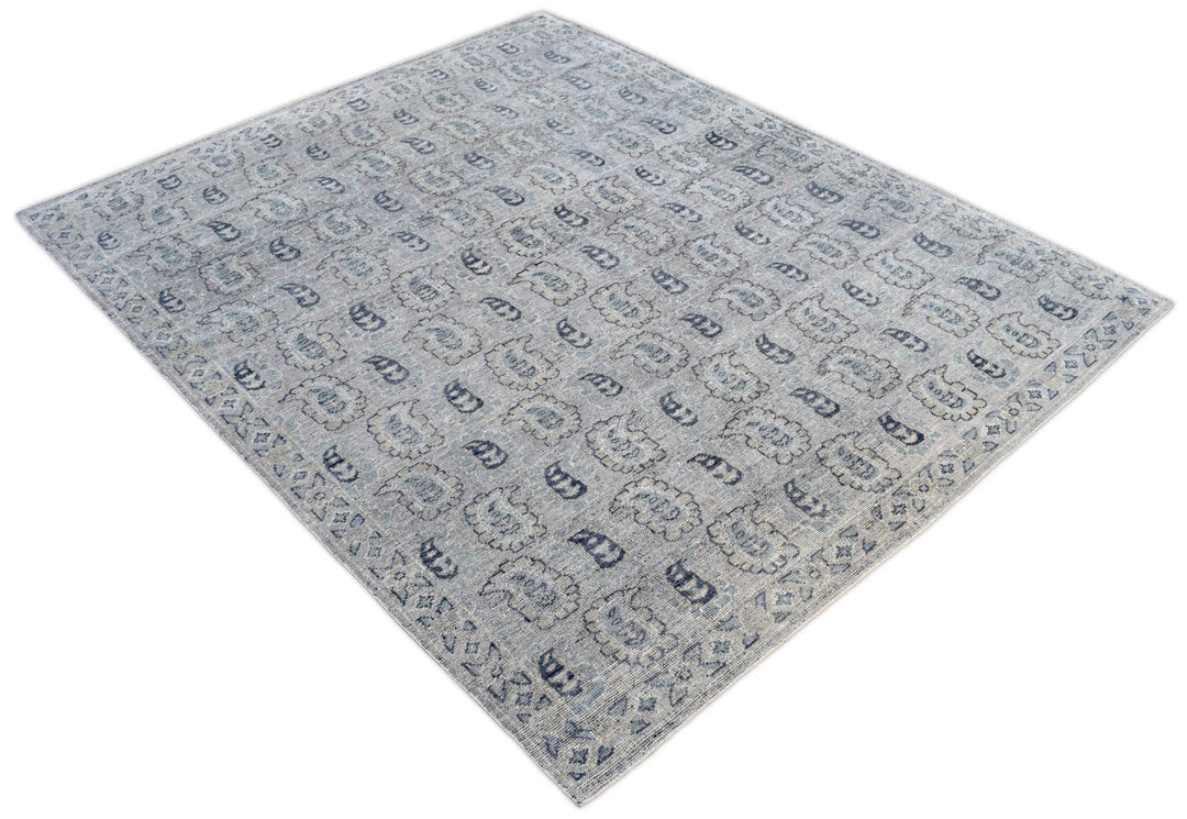 8'x10' Rug | Modern Handmade Wool Area Rug | The Rug Decor |TRD2142810 - The Rug Decor