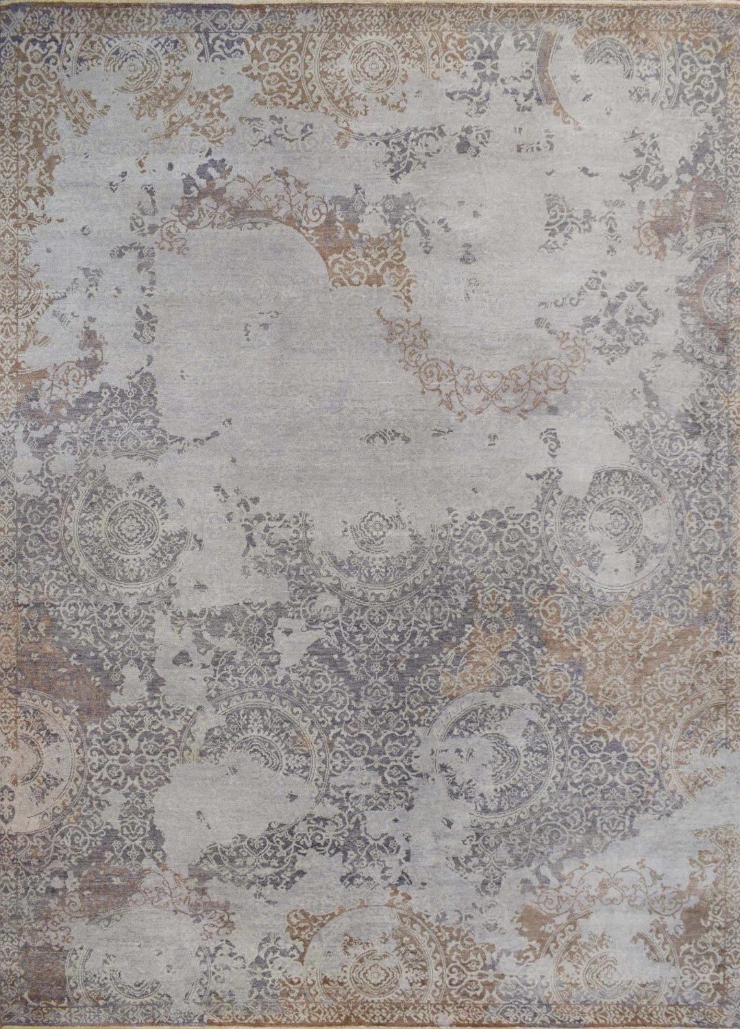 8x10 Rug | Modern Handmade Wool blended viscose Area Rug | The Rug Decor | TRD1634810 - The Rug Decor