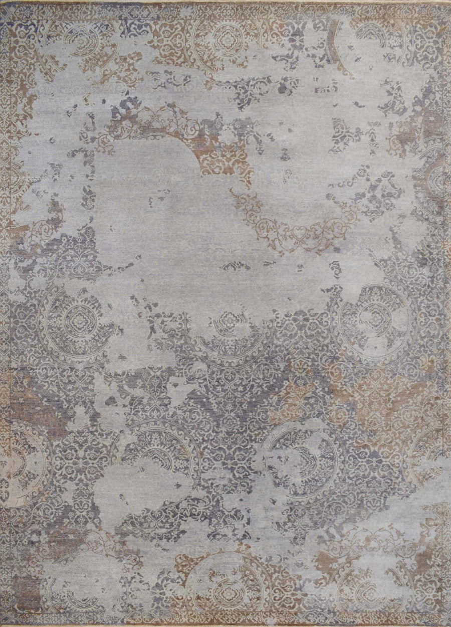 8x10 Rug | Modern Handmade Wool blended viscose Area Rug | The Rug Decor | TRD1634810 - The Rug Decor