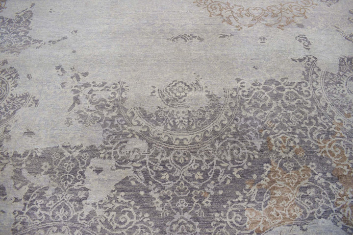 8x10 Rug | Modern Handmade Wool blended viscose Area Rug | The Rug Decor | TRD1634810 - The Rug Decor