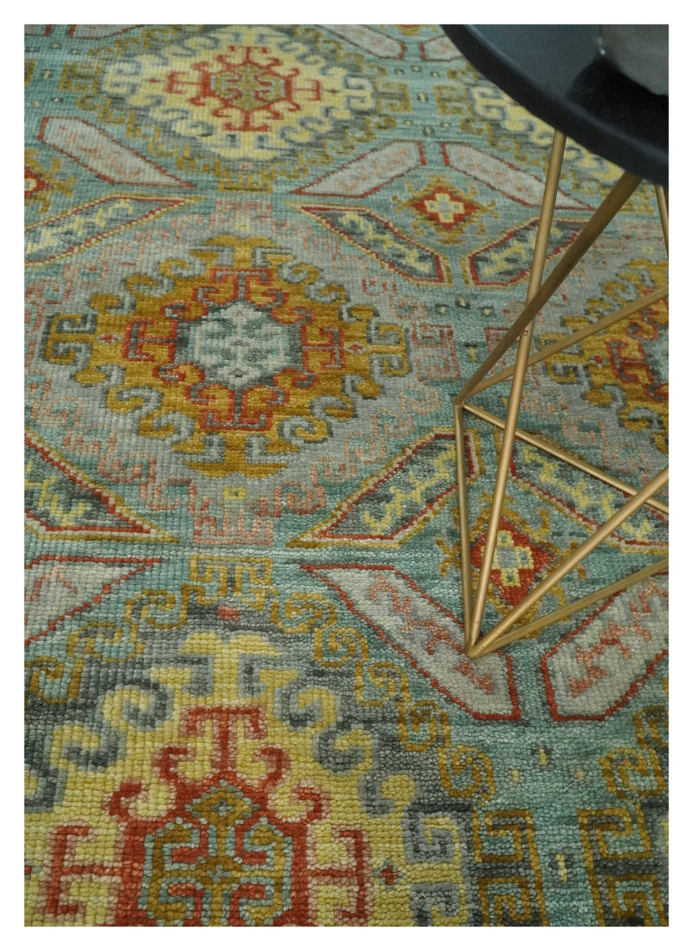 9x12 Hand Knotted Gray, Silver and Beige Oriental Traditional Wool Area Rug, Living Room and Bedroom Rug - The Rug Decor