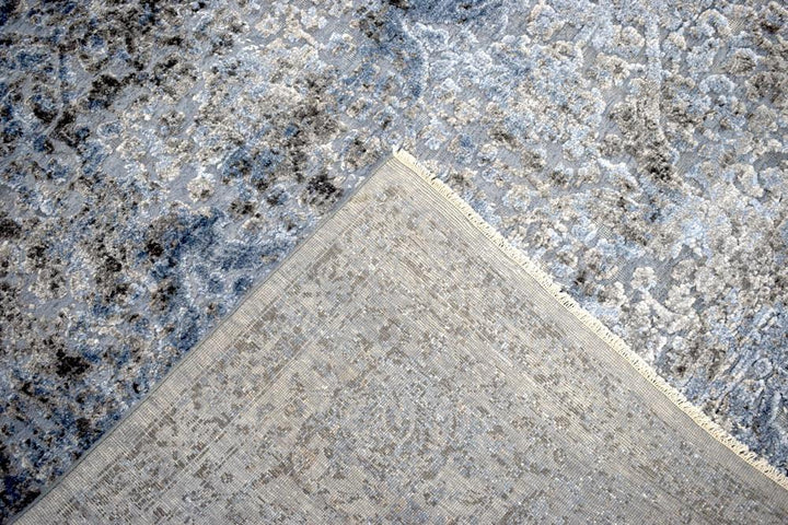 9'x12' | Rug Modern Hand made Hand-spun wool and Handspun Bamboo Silk Area Rug | The Rug Decor | TRD2028912 - The Rug Decor