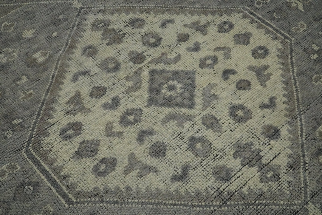 Antique 8x10 Gray and Beige Traditional Persian Area Rug | TRD2275 - The Rug Decor