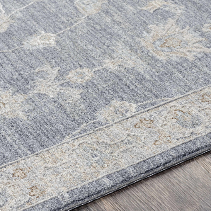 Antique Look Gray, Beige and Silver Oriental Oushak Design Area Rug - The Rug Decor