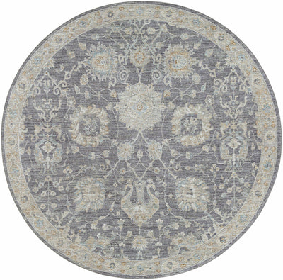 Antique Look Gray, Beige and Silver Oriental Oushak Design Area Rug - The Rug Decor