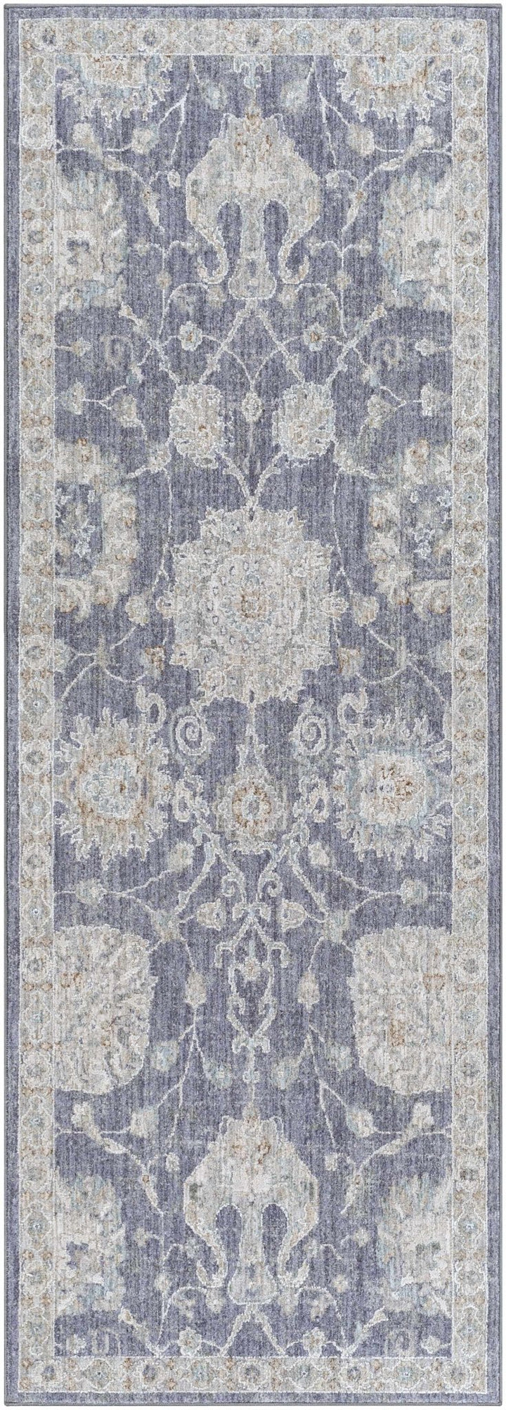 Antique Look Gray, Beige and Silver Oriental Oushak Design Area Rug - The Rug Decor