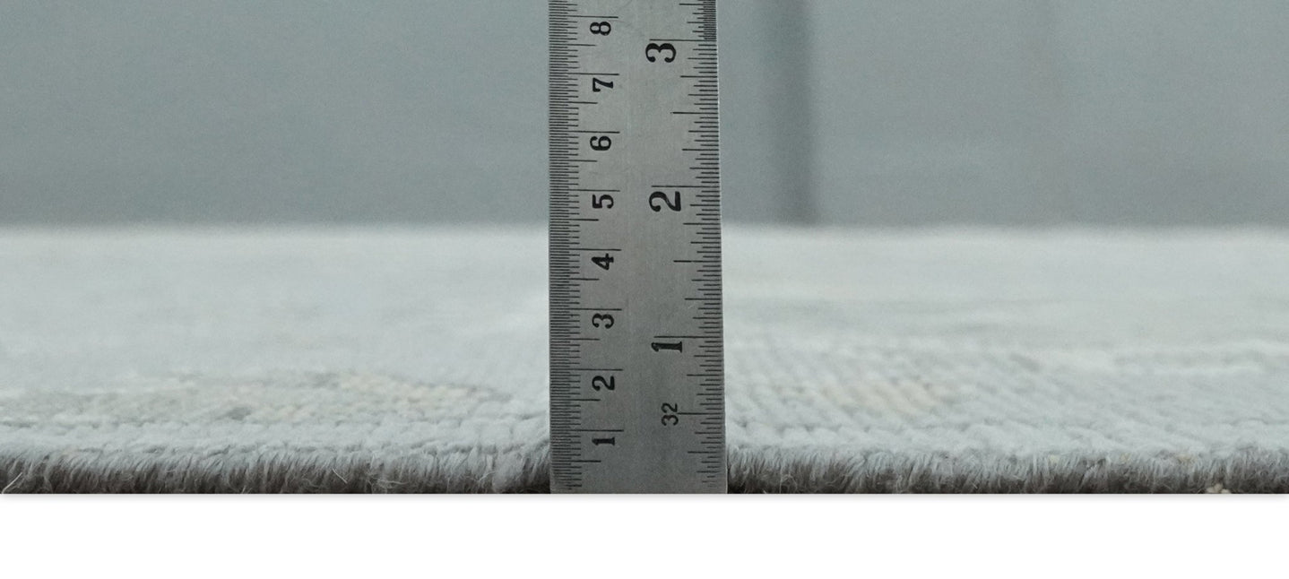 Antique Pastel Rug 6x9, 8x10, 9x12, 10x14 and 12x15 Hand Knotted Turkish Silver, Beige and Camel Traditional Antique Persian Low Pile Area Rug | TRD2744 - The Rug Decor