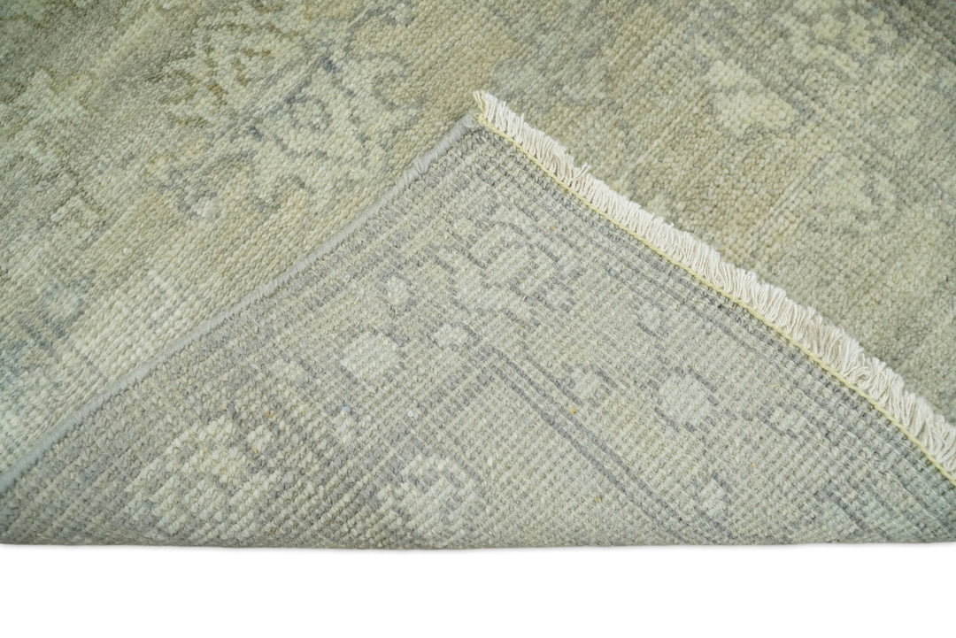 Antique Persian 2x3 Beige and Gray Hand Knotted Entryway Wool Area Rug | TRD2954723 - The Rug Decor