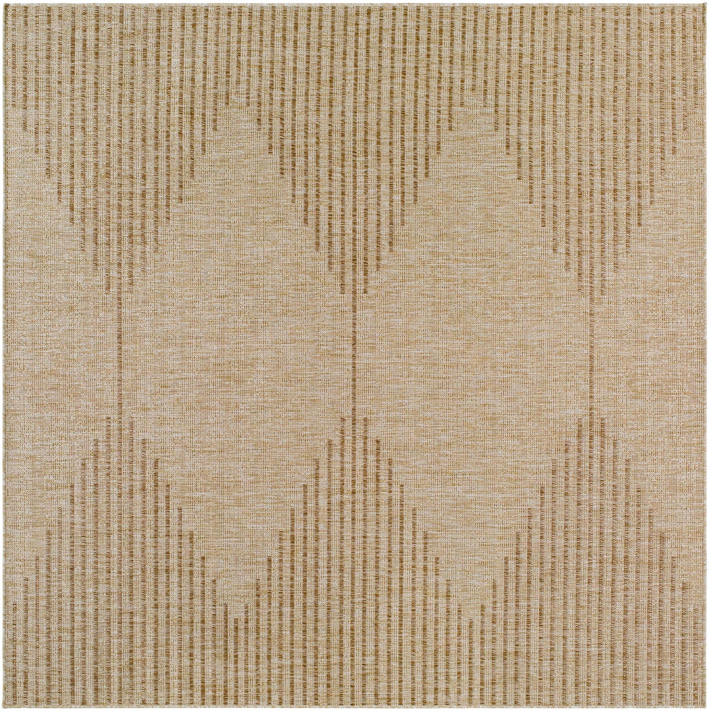 Beige and Brown Contemporary Modern Multi size Flatwoven Area Rug - The Rug Decor