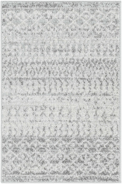 Beige and Gray Tribal Look Traditional Geometrical Design Multi Size Machine Woven Rug - The Rug Decor