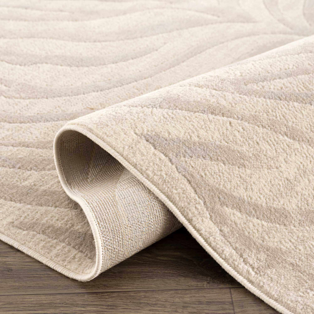 Beige and Tan Modern Zebra Skin Print Area Rug - The Rug Decor