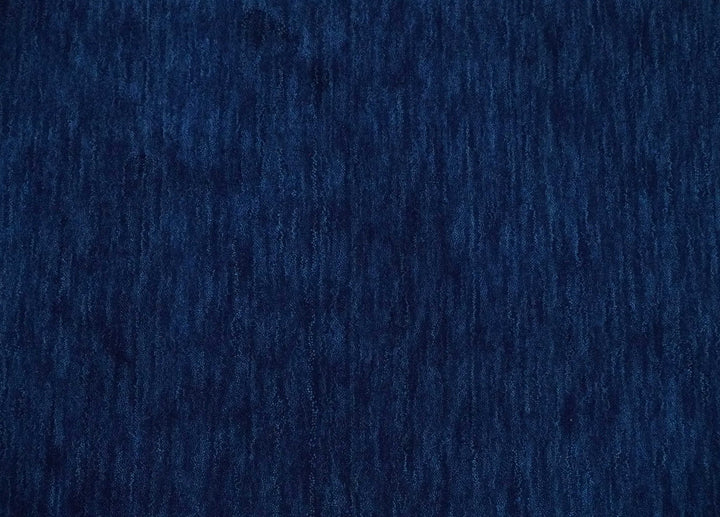 Blue and Rust with multicolor Striped Wool Hand Woven Southwestern Lori Gabbeh Rug| KNT19 - The Rug Decor