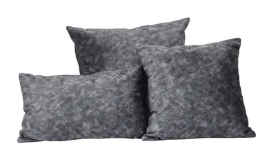 Charcoal Square and Lumbar Luxury Velvet Pillow | TRDPL03 - The Rug Decor