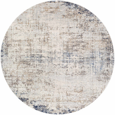 Contemporary Abstract Beige, Tan and Charcoal Machine Woven Area Rug - The Rug Decor
