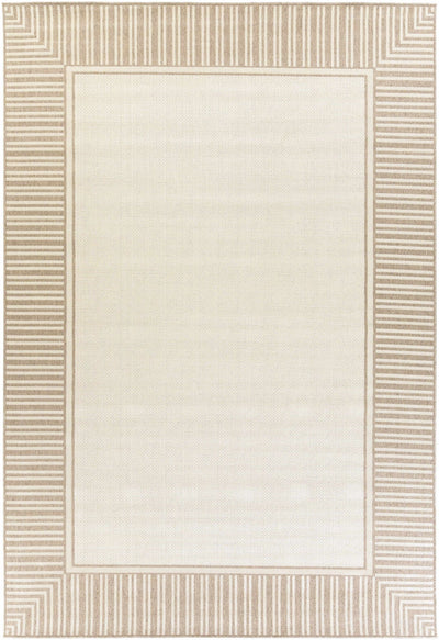 Contemporary Solid Beige and Brown Multi size Area Rug - The Rug Decor