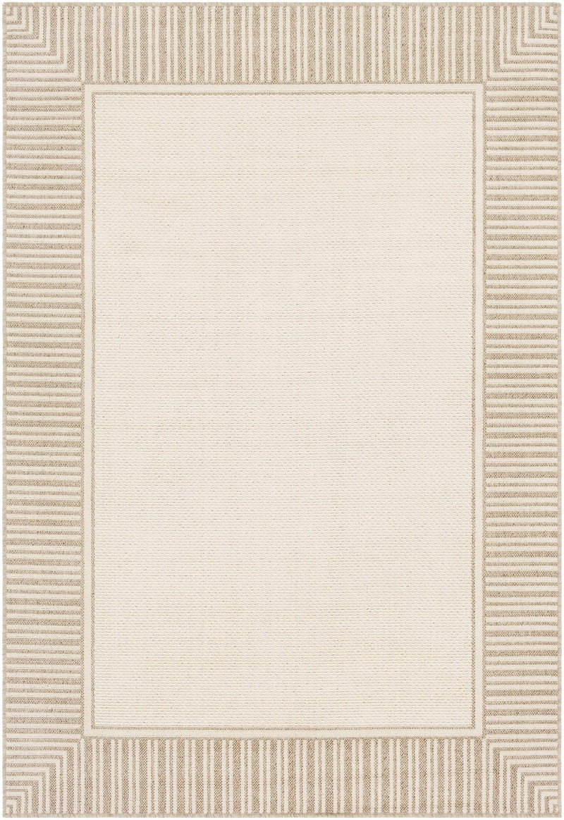 Contemporary Solid Beige and Brown Multi size Area Rug - The Rug Decor