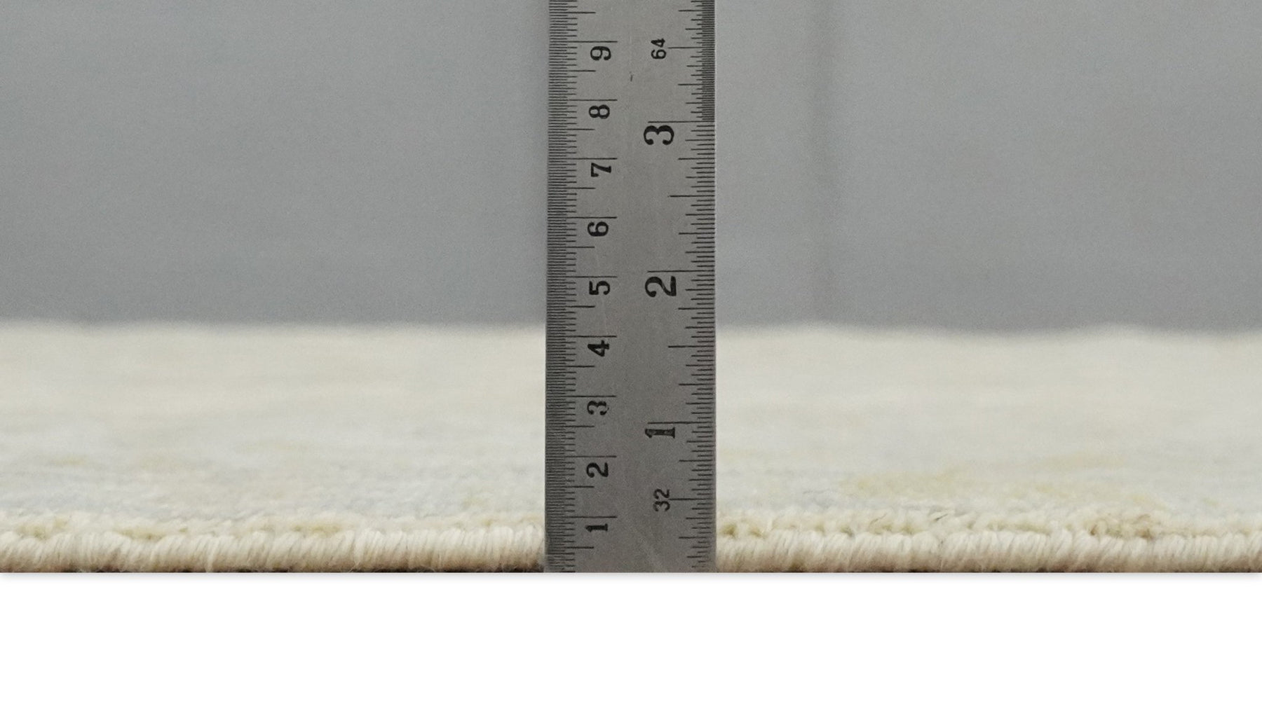 Earthy Neutral Traditional Beige and Silver Antique Style Hand knotted ...