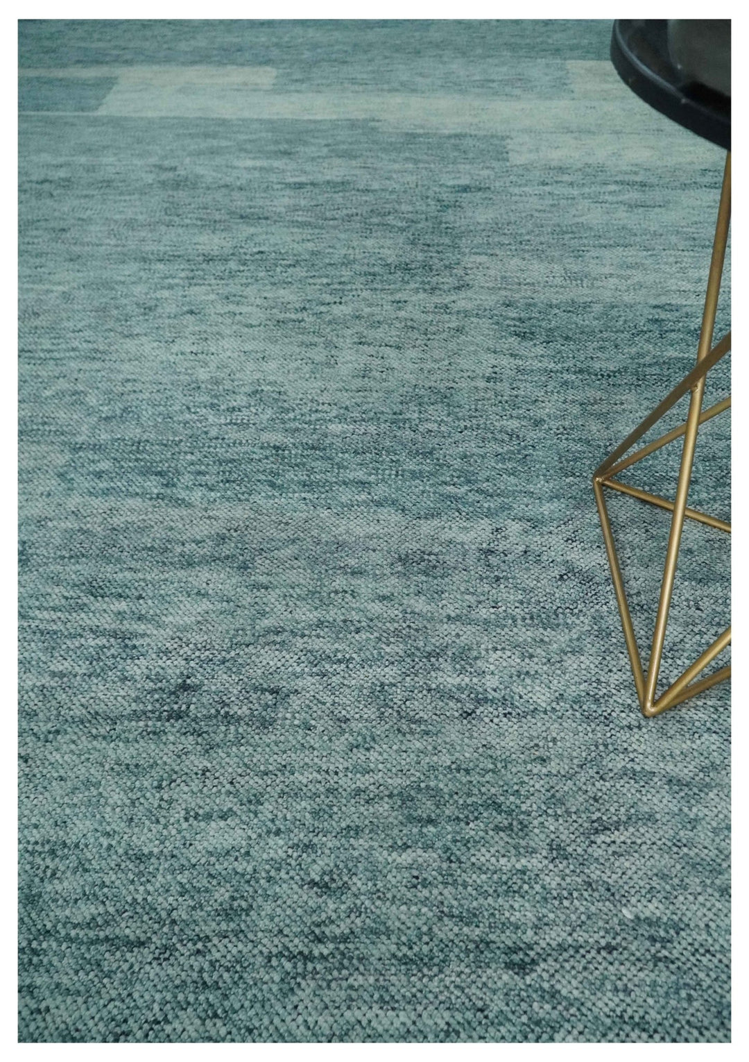 Gray, Beige and Silver contemporary Hand knotted 9x12 wool Area Rug - The Rug Decor