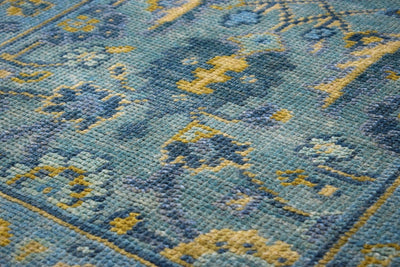 Green Hand Made 3' x 5' Wool Rug | The Rug Decor | TRD 159635 - The Rug Decor