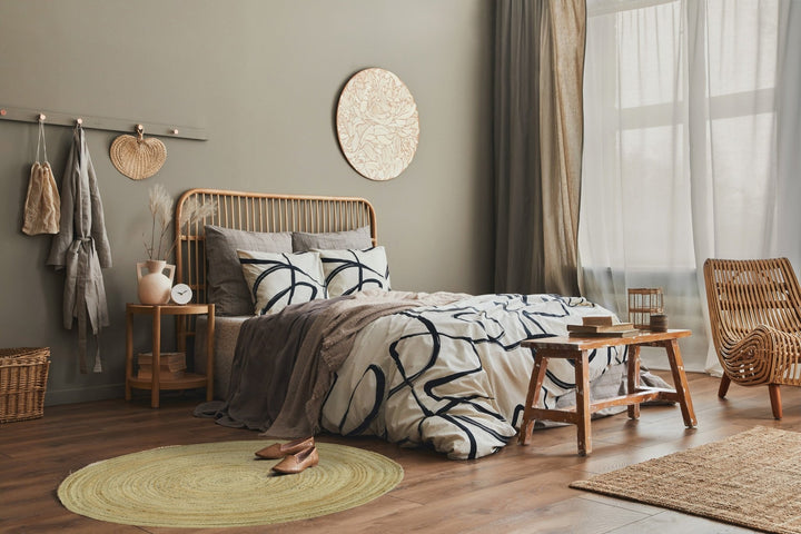 Hand Braided Solid Round natural Brown Jute Rug | JR6 - The Rug Decor