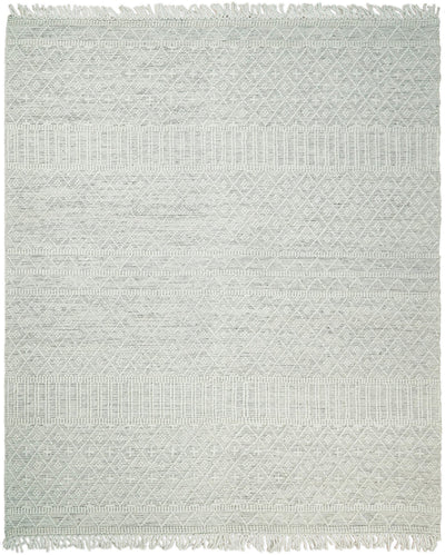 Hand Made Woolen Chunky and Soft White Wool Area Rug | CAL1 - The Rug Decor
