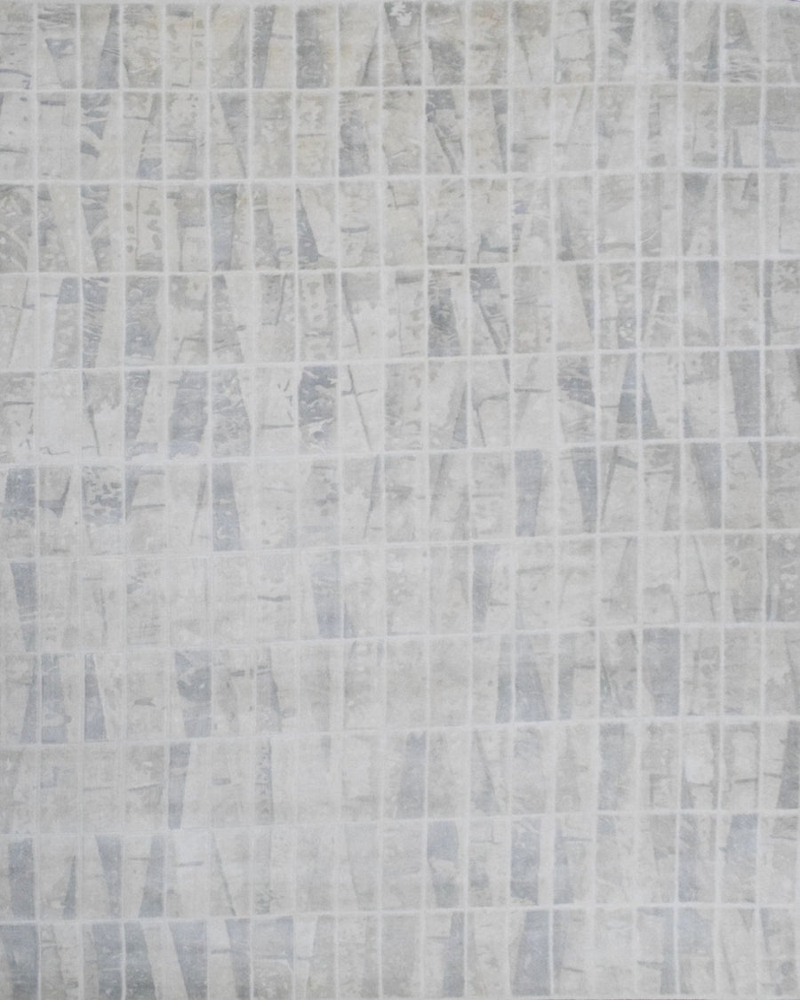 Ivory and White Handmade Area Rug Made With Fine Viscose - The Rug Decor