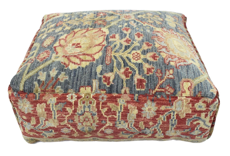 Luxury Floor Pillow made from fine woolen hand knotted Area Rug - The Rug Decor