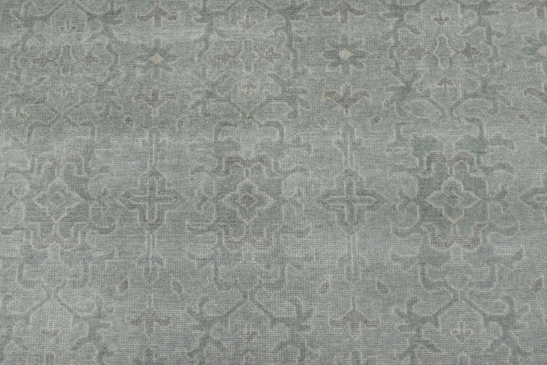 Luxury Hand knotted Wool 8x10 Gray Area Rug | EMP4 - The Rug Decor