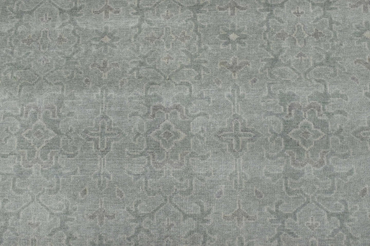 Luxury Hand knotted Wool 8x10 Gray Area Rug | EMP4 - The Rug Decor