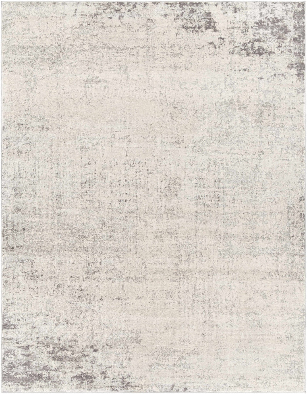 Modern Abstract Beige, Silver and Charcoal Multi Size Area Rug - The Rug Decor