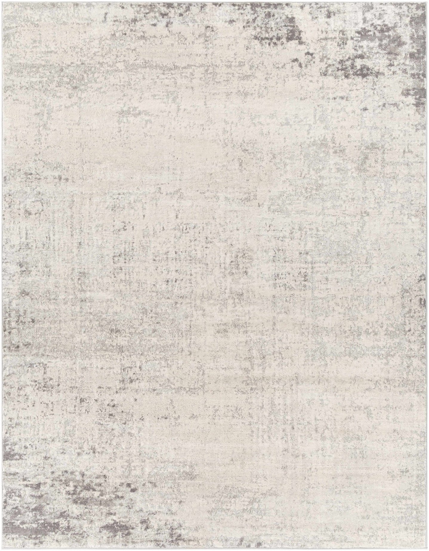 Modern Abstract Beige, Silver and Charcoal Multi Size Area Rug - The Rug Decor