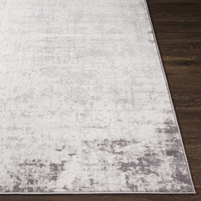 Modern Abstract Beige, Silver and Charcoal Multi Size Area Rug - The Rug Decor