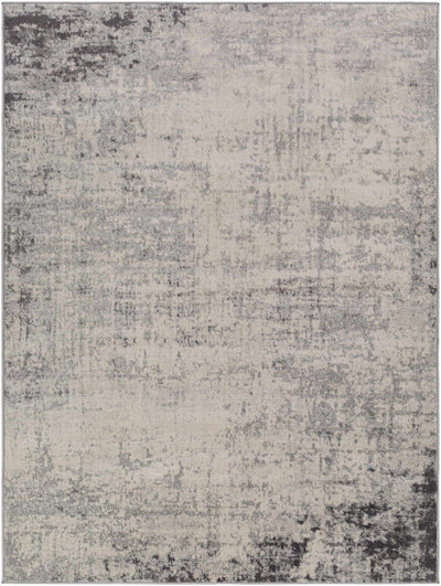 Modern Abstract Beige, Silver and Charcoal Multi Size Area Rug - The Rug Decor