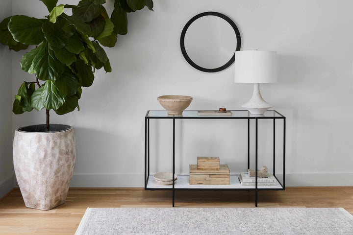 Modern Brown Ring Wall Mirror Perfect For Home Decor - The Rug Decor