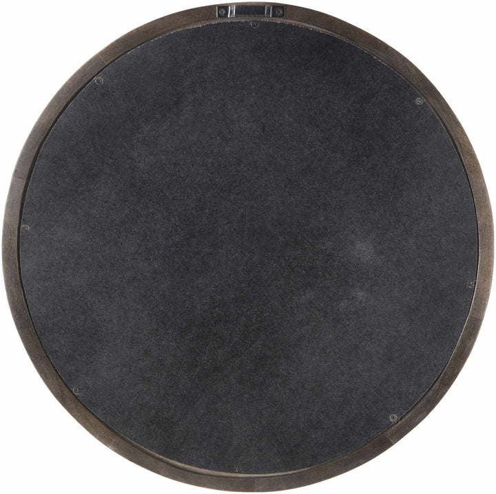 Modern Brown Ring Wall Mirror Perfect For Home Decor - The Rug Decor