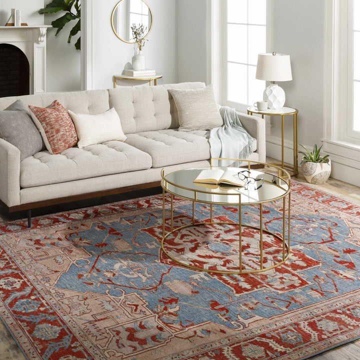 Modern Golden Ring Wall Mirror Round Prefect for Home Decor - The Rug Decor