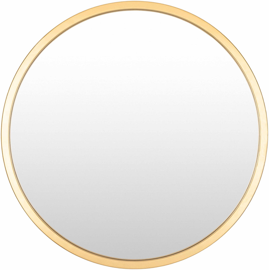 Modern Golden Ring Wall Mirror Round Prefect for Home Decor - The Rug Decor