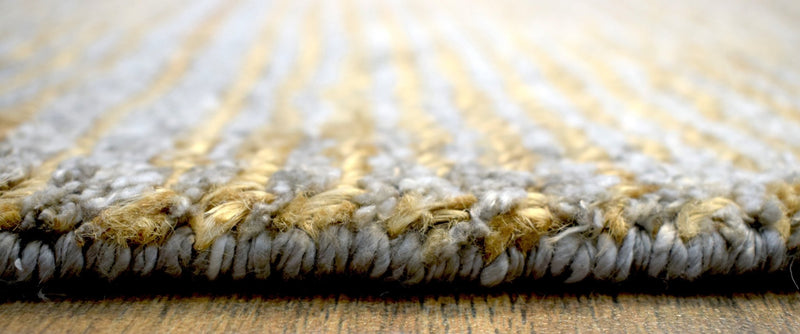 Modern Hand made Jute and Bamboo Silk 2&