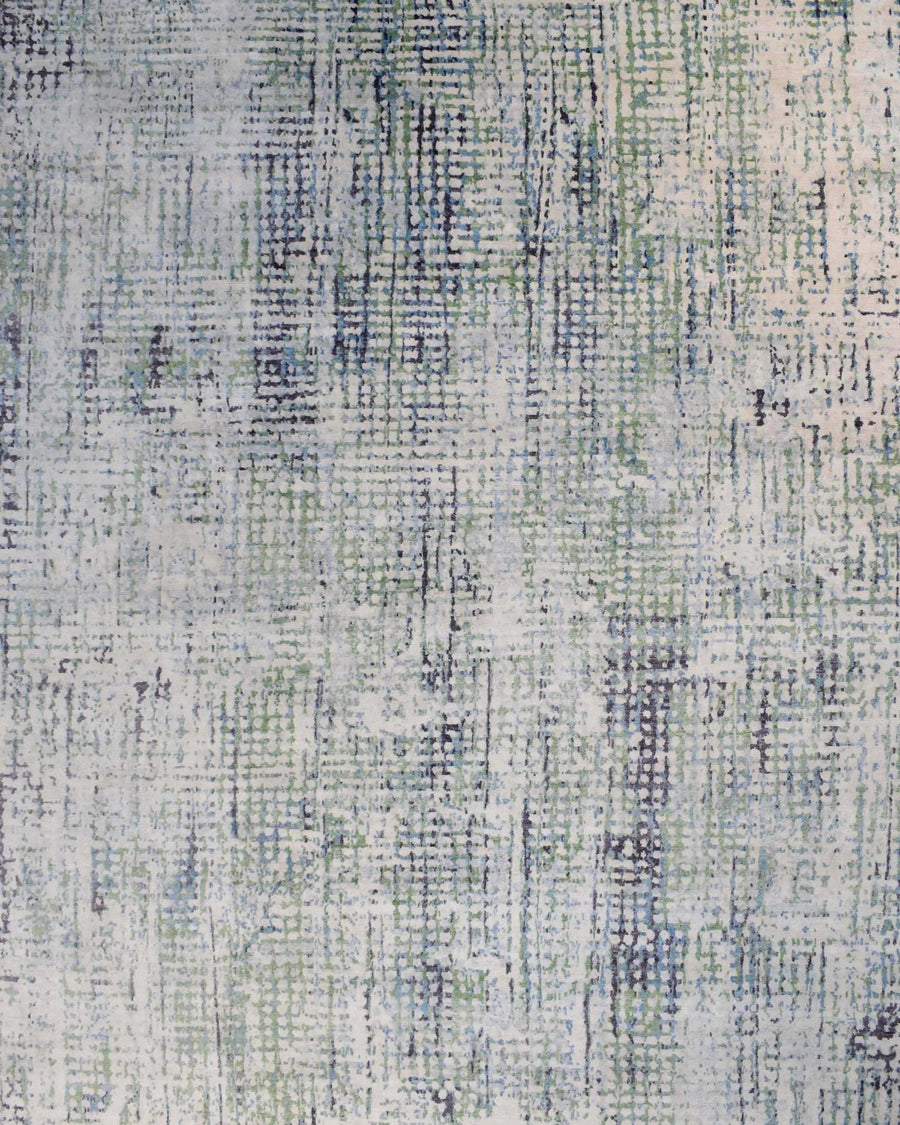 Modern Handmade Bamboo Silk 8' x 10' Area Rug | The Rug Decor | TRD1700810 - The Rug Decor