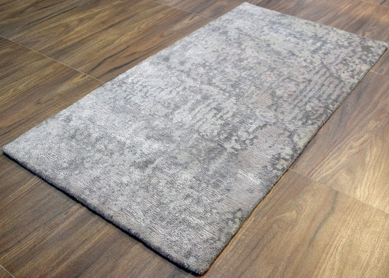 Modern Indo Tibetan Wool and Bamboo Silk 2&